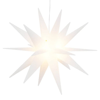 Vidaxl Weihnachtslampe mit LED faltbar 57 cm Weiß