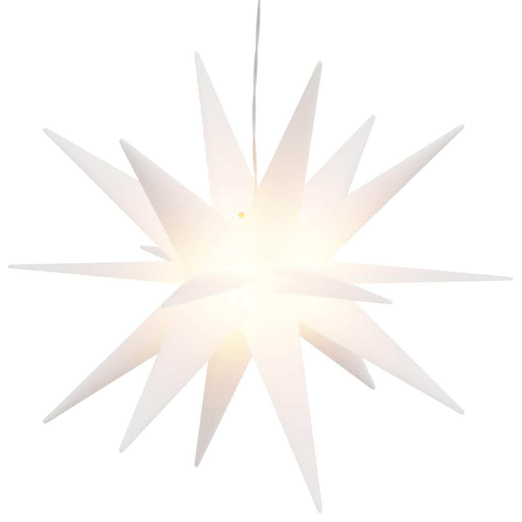 Vidaxl Weihnachtslampe mit LED faltbar 100 cm Weiß