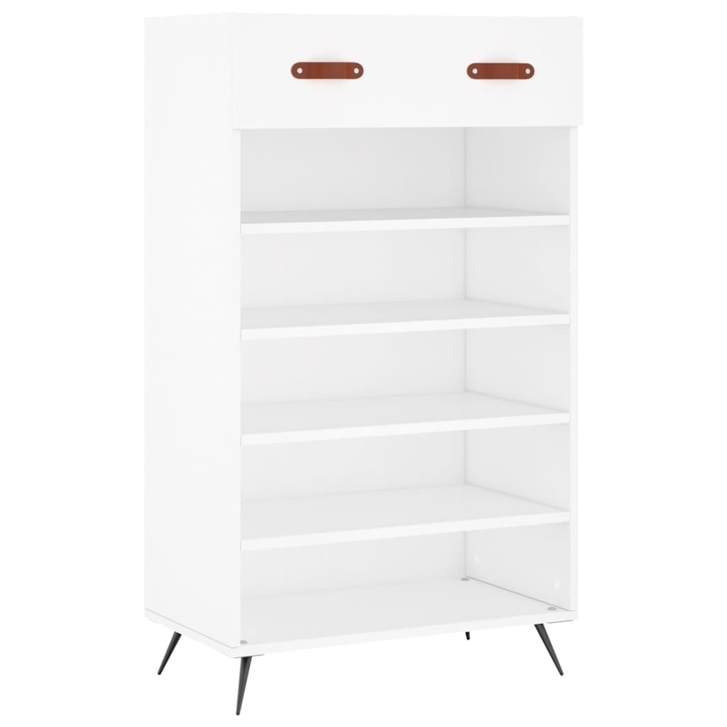 Vidaxx Schuhschrank 60x35x105 cm Holzwerkstoff weiß