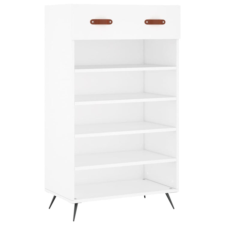 Vidaxx Schuhschrank 60x35x105 cm Holzwerkstoff weiß
