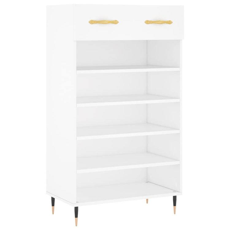 Vidaxx Schuhschrank 60x35x105 cm Holzwerkstoff weiß