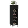 Vidaxx Schuhschrank 30x35x105 cm lackiertes Holz schwarz
