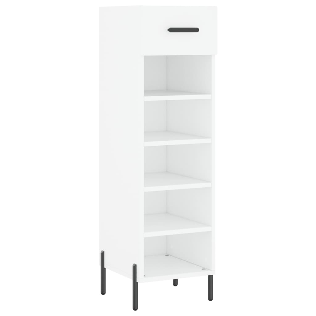 Vidaxx Schuhschrank 30x35x105 cm Holzwerkstoff weiß