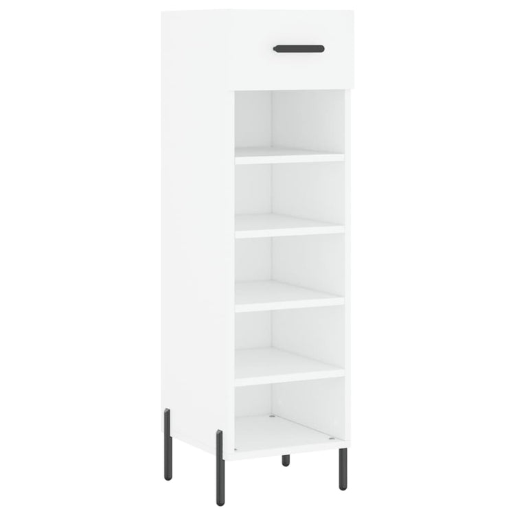 Vidaxx Schuhschrank 30x35x105 cm Holzwerkstoff weiß