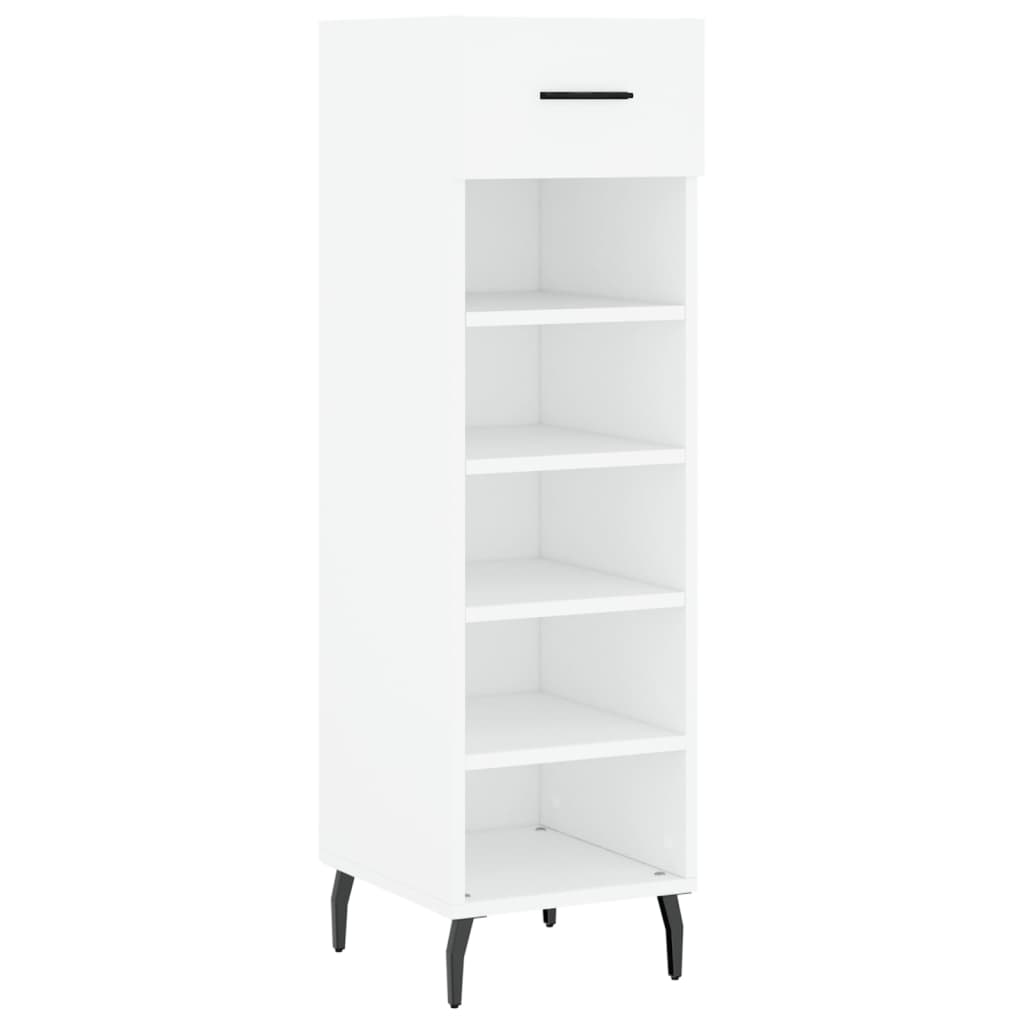 Vidaxx Schuhschrank 30x35x105 cm Holzwerkstoff weiß