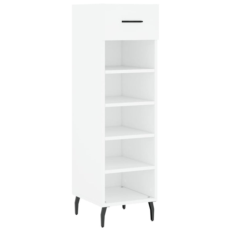 Vidaxx Schuhschrank 30x35x105 cm Holzwerkstoff weiß