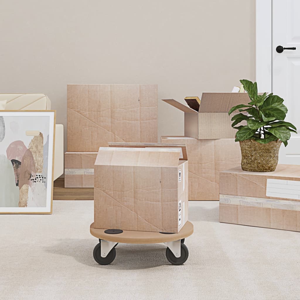 Vidaxl Möbelhunde 6 pc rechteckig bearbeitetes Holz