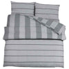 Vidaxl Duvet Overray Set 200x220 cm Baumwollgrau