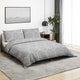 Vidaxl Duvet Overray Set 200x220 cm Baumwollgrau