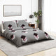 Vidaxx Bettbezug-Set 225x220 cm Baumwolle grau