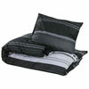 Vidaxl Duvet Crossing Set 200x200 cm Baumwollschwarz und Weiß