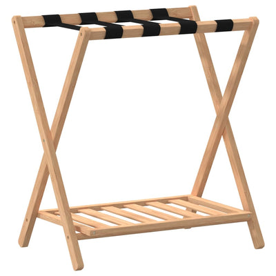 vidaxl Gepäckträger 68x38x58 cm Bambus