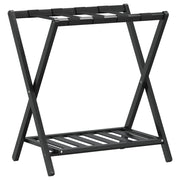 vidaxl Gepäckträger Schwarz 68x38x58 cm Bambus - afbeelding 2