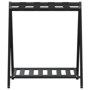 vidaxl Gepäckträger Schwarz 68x38x58 cm Bambus - afbeelding 3