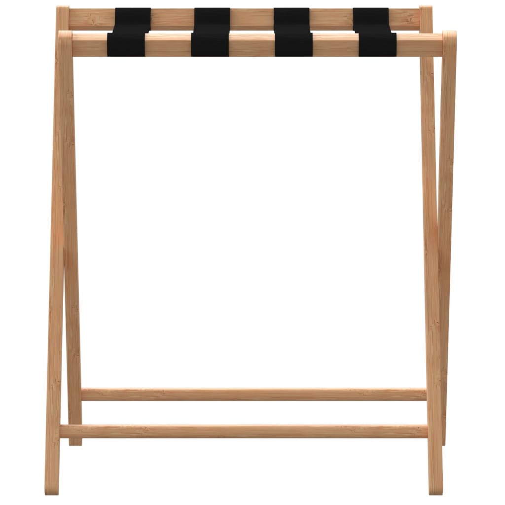 Vidaxl -Gepäckregal 68.5x38x58 cm Bambus