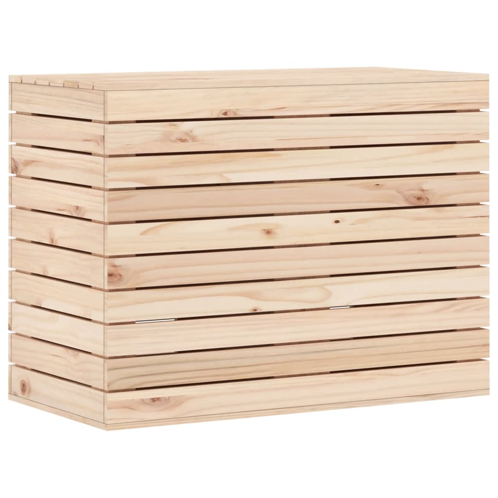 VIDAXL -Waschkorb 88.5x44x66 cm Festkiefer
