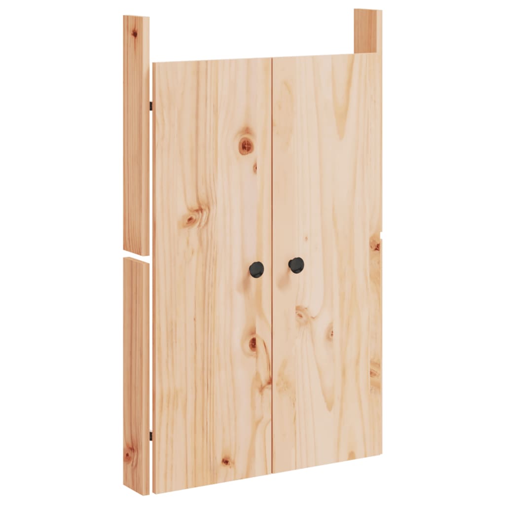 VIDAXL -Schranktüren für Küche im Freien 50x9x82 cm Festkiefer Holz