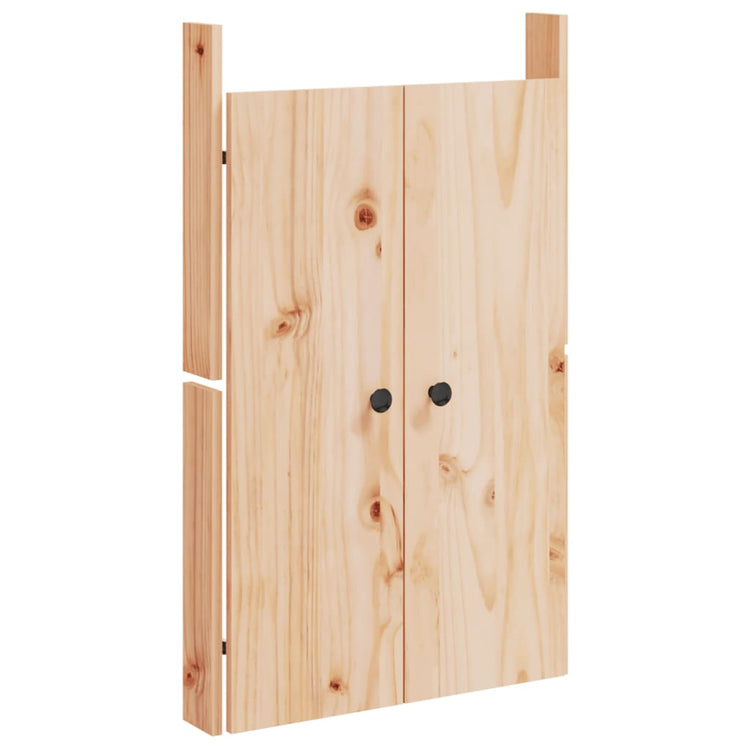 VIDAXL -Schranktüren für Küche im Freien 50x9x82 cm Festkiefer Holz