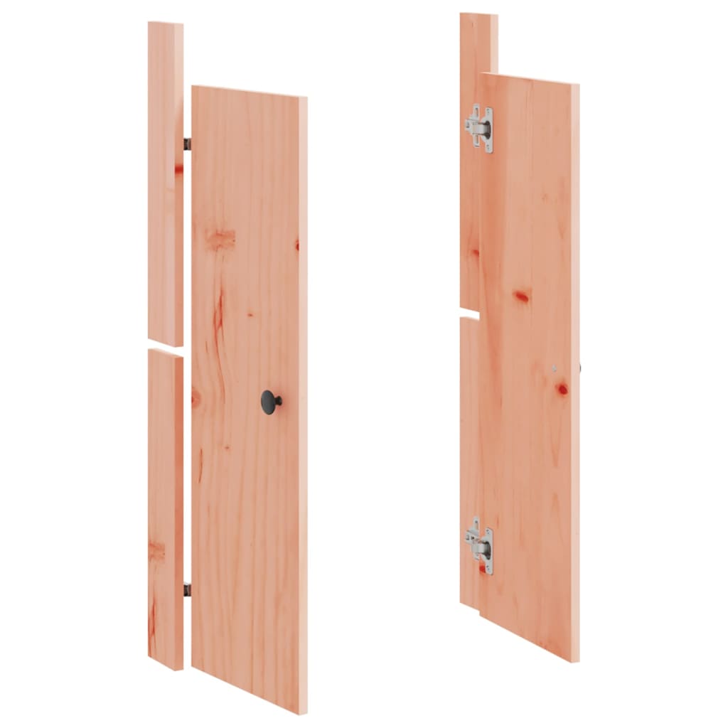 VIDAXL -Schranktüren für Küche im Freien 50x9x82 cm Solid Douglashout