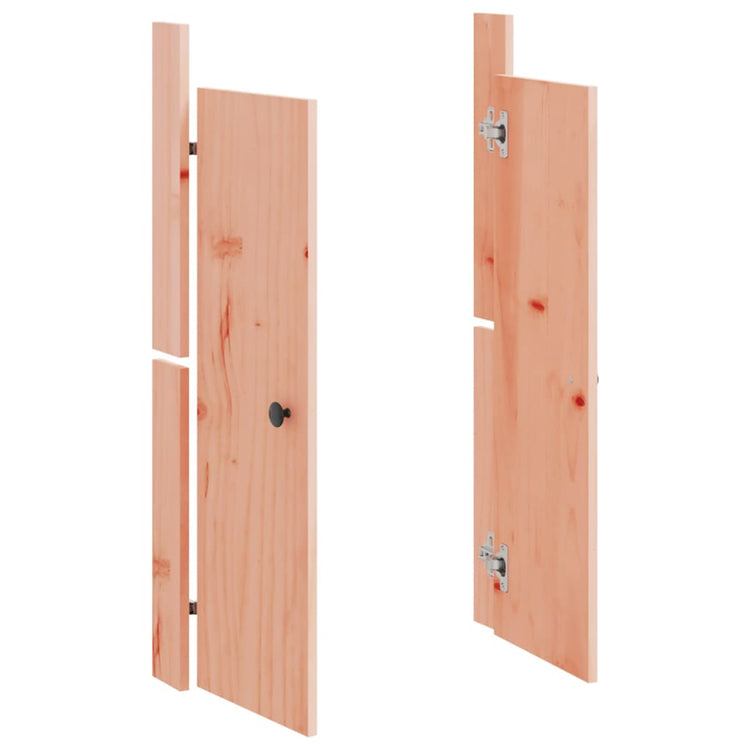 VIDAXL -Schranktüren für Küche im Freien 50x9x82 cm Solid Douglashout