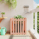 VIDAXL -Planungsbox mit Fechten 70x70x70 cm Solid Douglashout