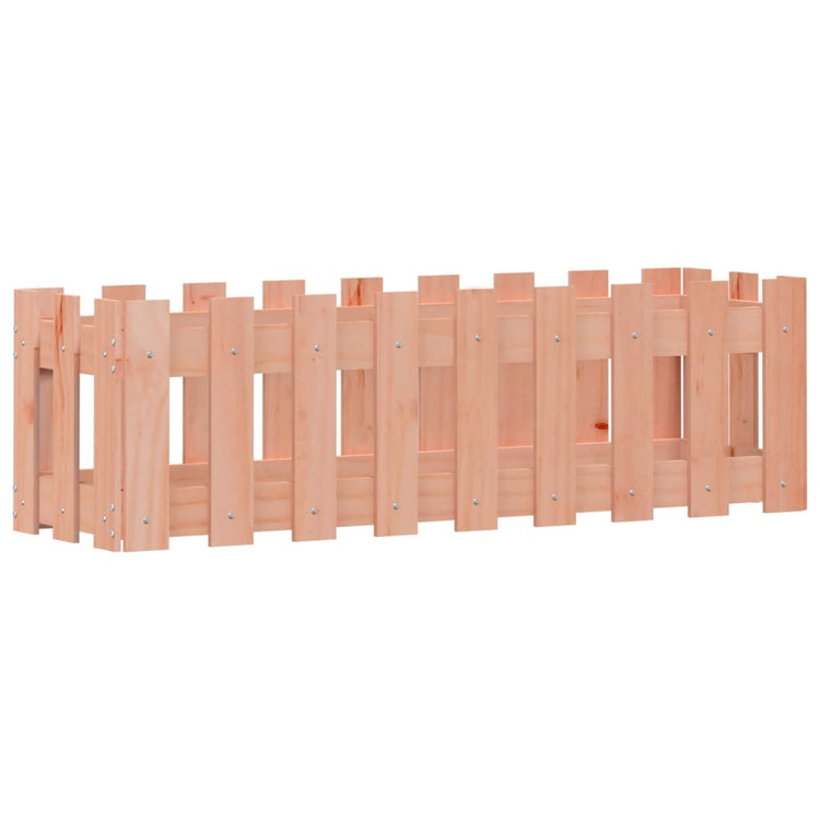 VIDAXL -Planungsbox erhöhtes Zaun 100x30x30 cm Solid Douglashout