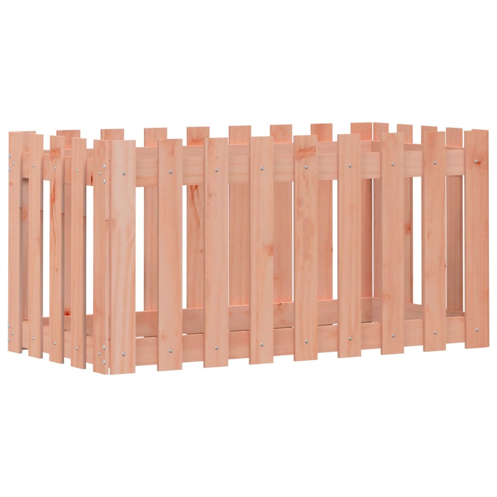 VIDAXL -Planungsbox erhöhte Zäune 100x50x50 cm Solid Douglashout