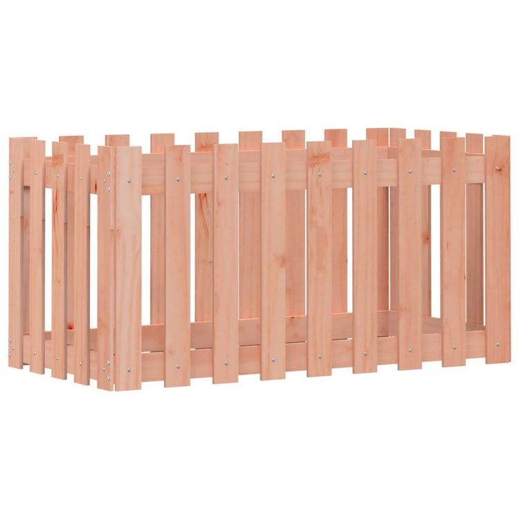 VIDAXL -Planungsbox erhöhte Zäune 100x50x50 cm Solid Douglashout