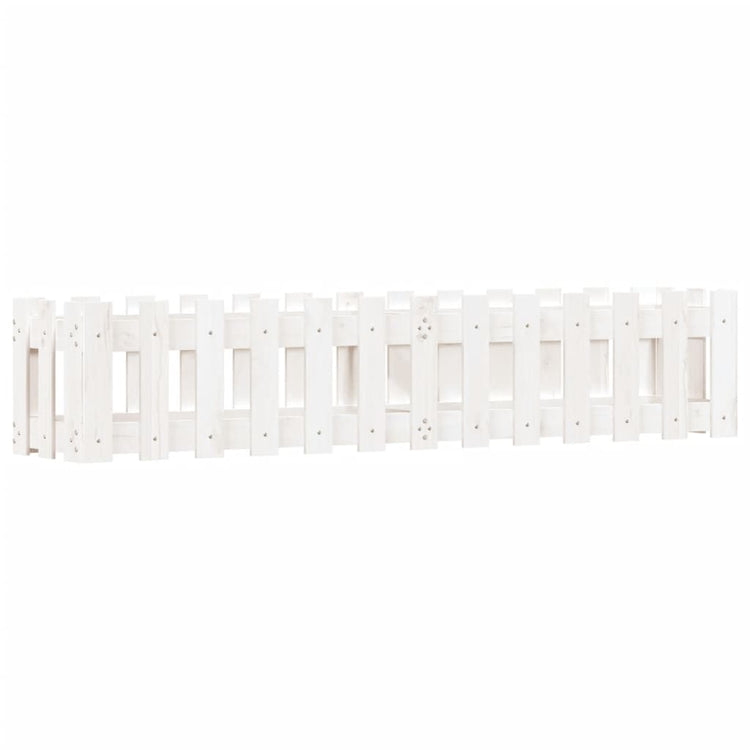 Vidaxl -Pflanzerinteradium HEK Design 150x30x30 cm Kiefernholz Weiß weiß