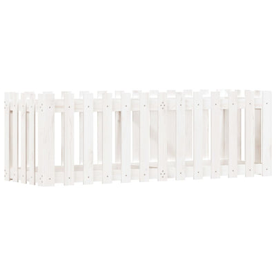 Vidaxl Pflanzer Insent HEK Design 150x50x50 cm Kiefernholz Weiß weiß