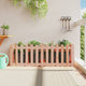 VIDAXL -Pflanzer erhöhte das HEK -Design 150x50x50 cm Solid Douglashout