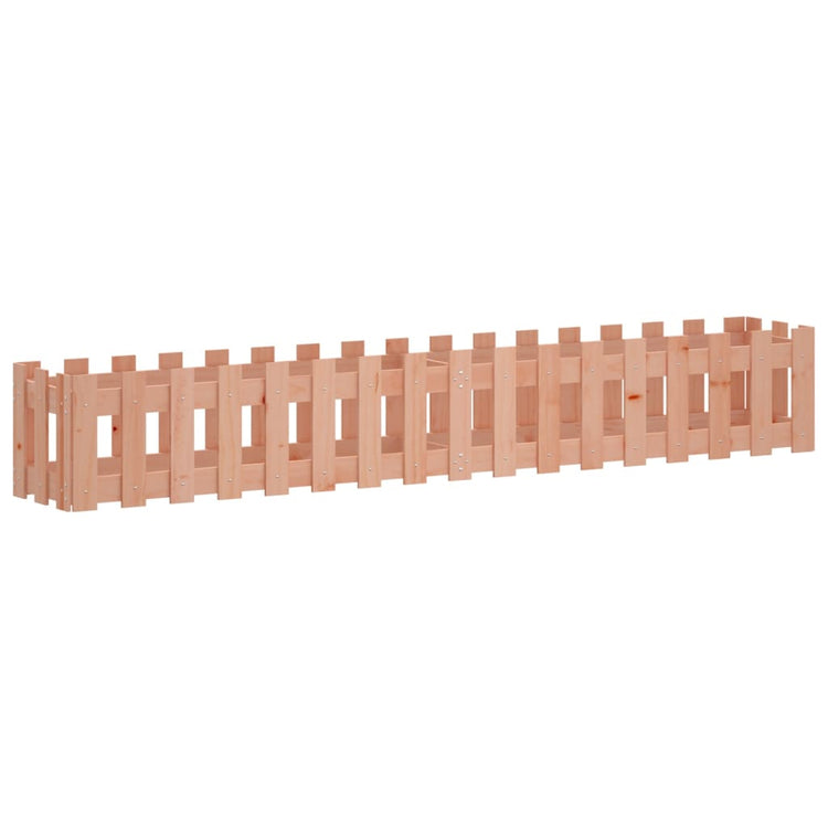 Vidaxl Pflanzer erhöhte das HEK -Design 200x30x30 cm Solid Douglashout