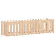 VIDAXL -Pflanzer mit Fechten 200x50x50 cm Kiefernholz angehoben - afbeelding 2