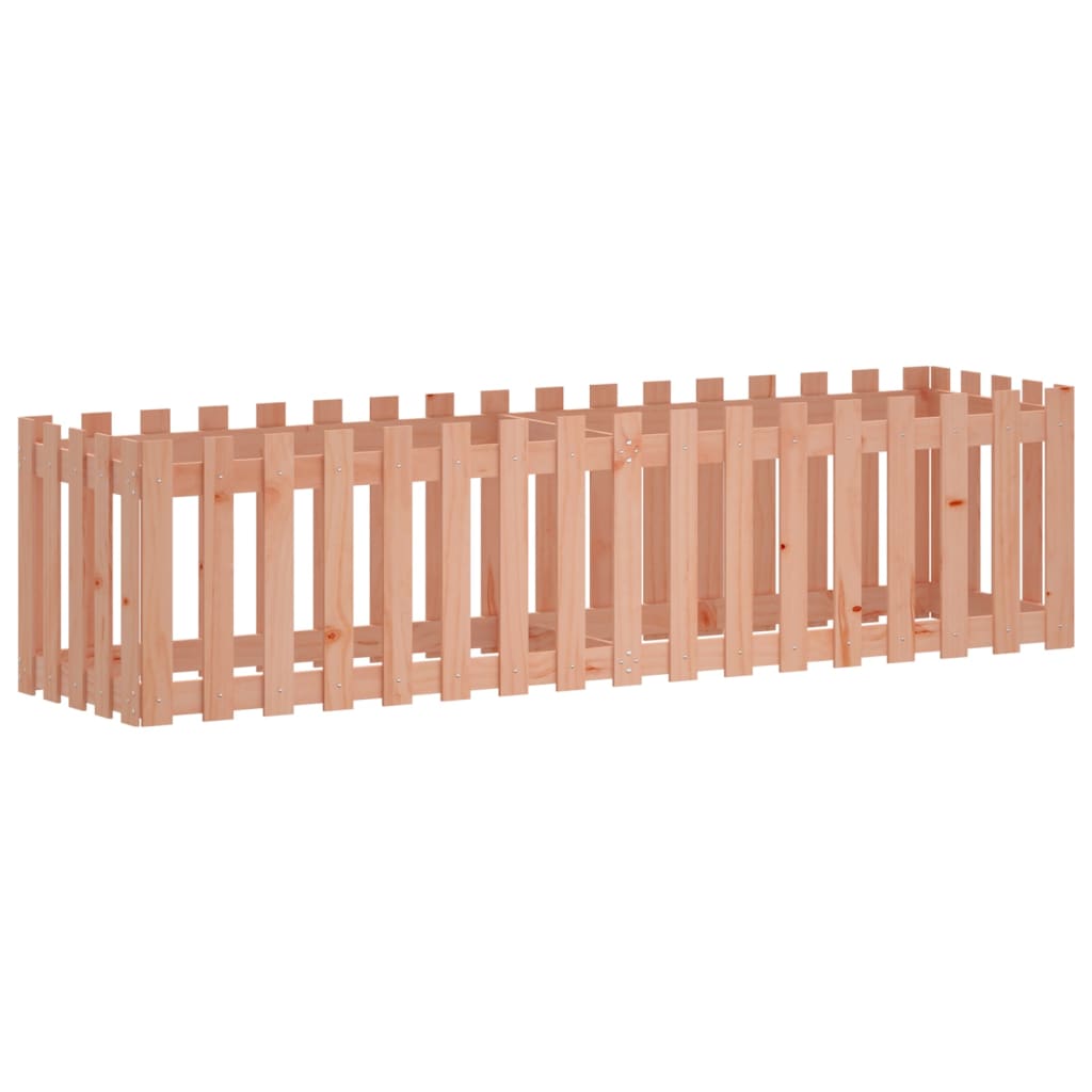 Vidaxl Pflanzer erhöhte das HEK -Design 200x50x50 cm Solid Douglashout