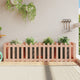 Vidaxl Pflanzer erhöhte das HEK -Design 200x50x50 cm Solid Douglashout