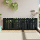Vidaxl Pflanzer Insent HEK Design 200x50x70 cm Kiefernholz schwarz