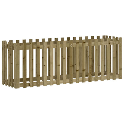 VIDAXL -Planungsbox erhöhte HEK -Design 200x50x70 cm imprägniertes Holz