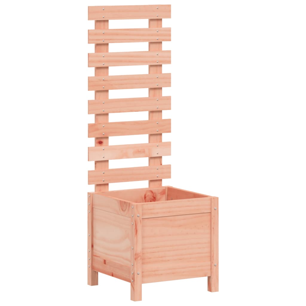 VIDAXL -Planungsbox mit Rack 39x39.5x114 cm Solid Douglashout