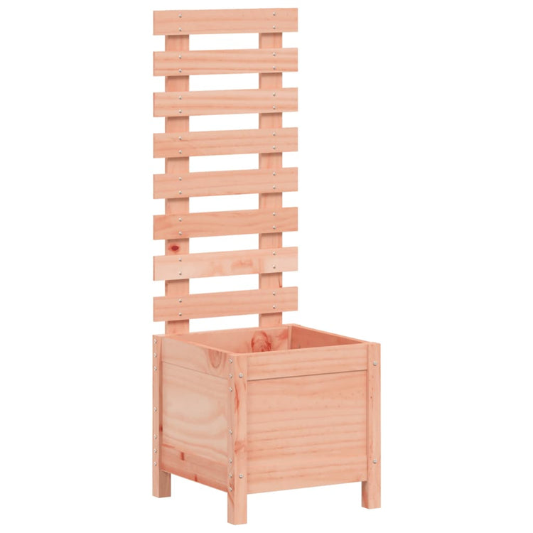 VIDAXL -Planungsbox mit Rack 39x39.5x114 cm Solid Douglashout