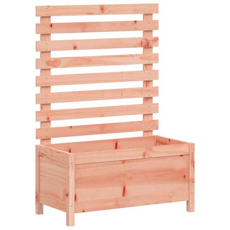 VIDAXL -Pflanzer mit Rack 79x39.5x114 cm Solid Douglashout