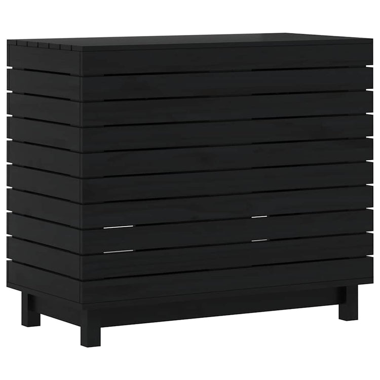 VIDAXL -Waschkorb 88.5x44x76 cm Festkiefer