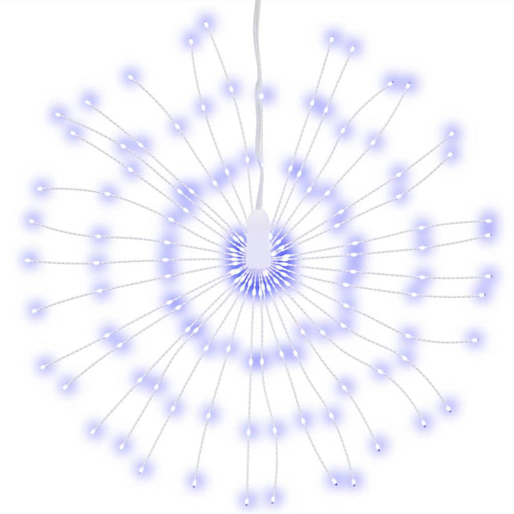 Vidaxl Weihnachtsbeleuchtung Feuerwerk 140 Blaue LEDs 17 cm
