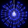 Vidaxl Weihnachtsbeleuchtung Feuerwerk 140 Blaue LEDs 17 cm