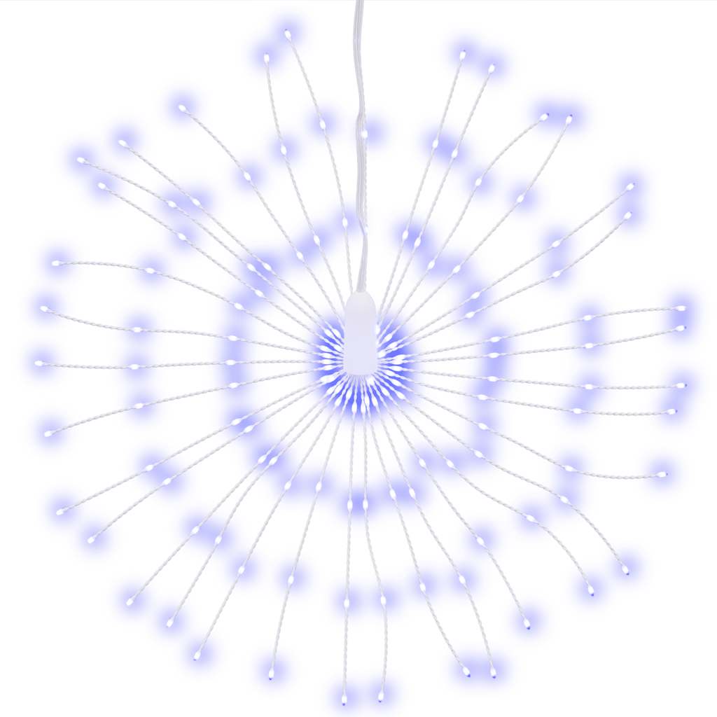 Vidaxl Weihnachtsbeleuchtung Feuerwerk 4 St 140 LEDs 17 cm Blau
