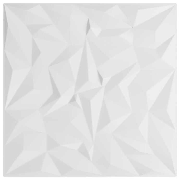 VIDAXL 24 ST WALSPORULTE AMETHYST 6 M² 50 x 50 cm XPS Weiß