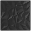 Vidaxl 48 St. Wandpaneele Amethist 12 m² 50 x 50 cm xps schwarz
