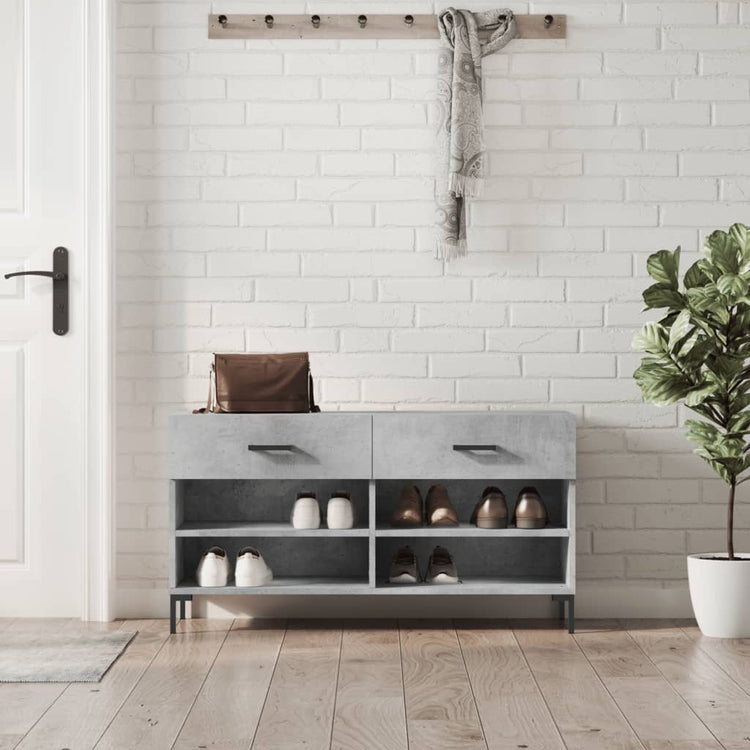 Vidaxl Schuhsofa 102x35x55 cm verarbeiteter Holzbetonpreis