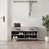 Vidaxl Schuhsofa 102x35x55 cm verarbeitetes Holzgrau Sonoma Eiche Farbe