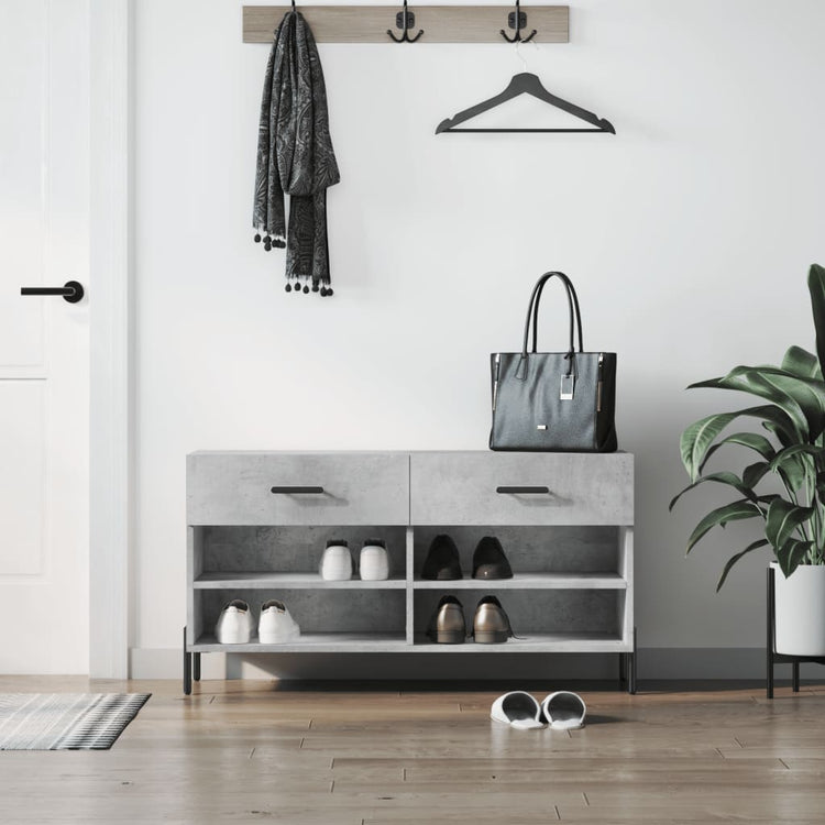 Vidaxl Schuhsofa 102x35x55 cm verarbeiteter Holzbetonpreis