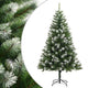 Vidaxl Kunstkerstboom mit Scharnieren und Schnee 180 cm